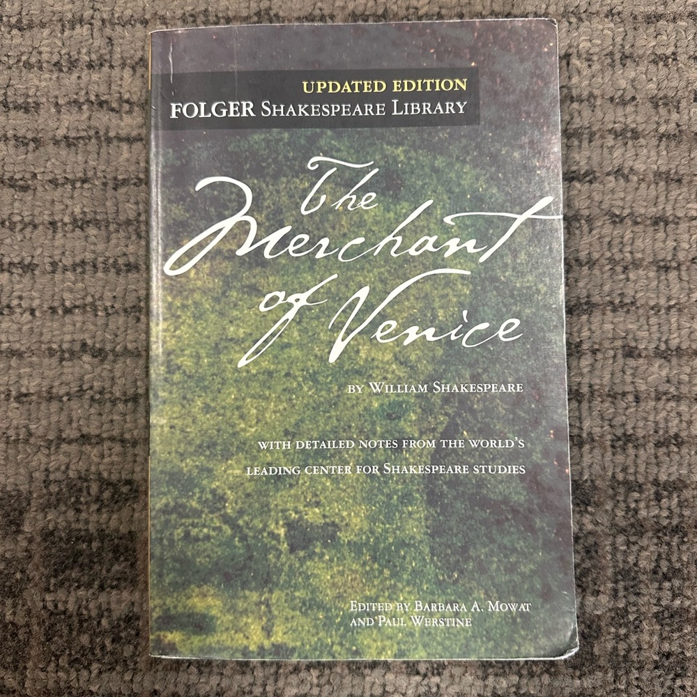 The Merchant of Venice Book